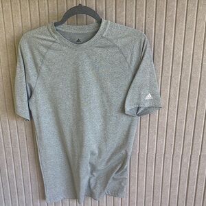 Adidas Men's Heather Gray Tee